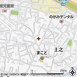 埼玉県熊谷市上之1334-6周辺の地図