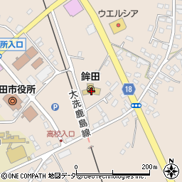 鉾田市立鉾田幼稚園周辺の地図