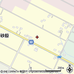 埼玉県加須市砂原750周辺の地図