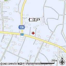 茨城県結城郡八千代町仁江戸1418周辺の地図