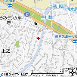 埼玉県熊谷市上之1100-86周辺の地図