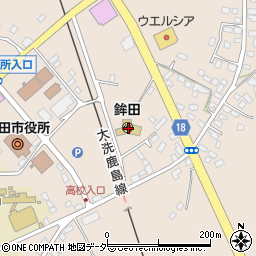 鉾田幼稚園周辺の地図