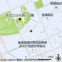 埼玉県深谷市折之口129周辺の地図