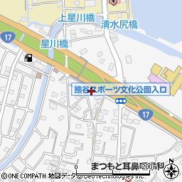 埼玉県熊谷市上之978周辺の地図