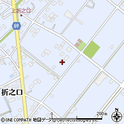 埼玉県深谷市折之口458周辺の地図