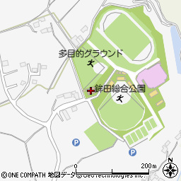 鉾田市役所　総合公園管理事務所周辺の地図