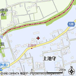 埼玉県行田市上池守693周辺の地図