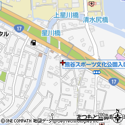 埼玉県熊谷市上之951周辺の地図