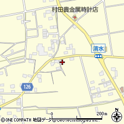 茨城県古河市東山田3561周辺の地図