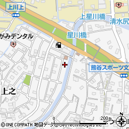 埼玉県熊谷市上之1100-88周辺の地図