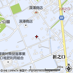 埼玉県深谷市折之口100周辺の地図