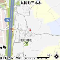 福井県坂井市丸岡町赤坂6周辺の地図