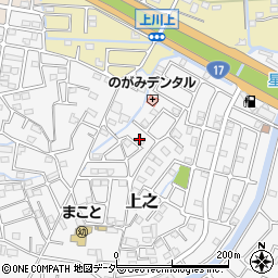 埼玉県熊谷市上之1181-8周辺の地図