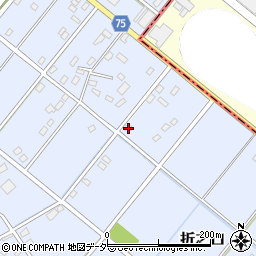 埼玉県深谷市折之口801周辺の地図