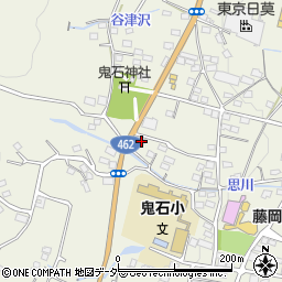 群馬県藤岡市鬼石422-1周辺の地図