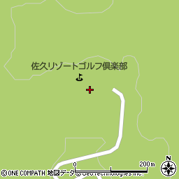 佐久リゾートゴルフ倶楽部周辺の地図