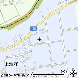 埼玉県行田市上池守555-2周辺の地図