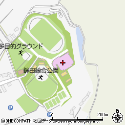 鉾田市鉾田総合公園体育館周辺の地図