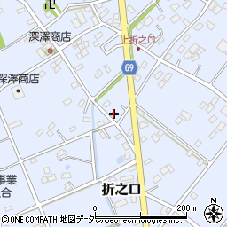 埼玉県深谷市折之口476周辺の地図