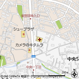 ＴＳＵＴＡＹＡ雀宮店周辺の地図