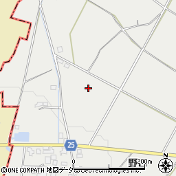 長野県松本市今井野口周辺の地図