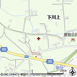 埼玉県熊谷市下川上1397-4周辺の地図