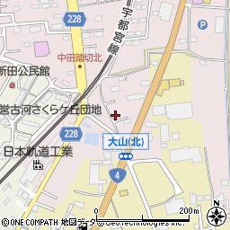 茨城県古河市茶屋新田24-4周辺の地図