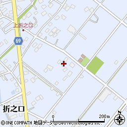 埼玉県深谷市折之口457周辺の地図