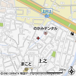 埼玉県熊谷市上之1184周辺の地図