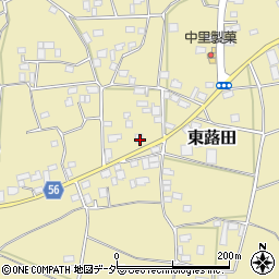 茨城県結城郡八千代町東蕗田553周辺の地図