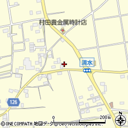 茨城県古河市東山田3673周辺の地図