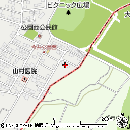 今井3280-39☆akippa駐車場周辺の地図