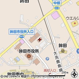 茨城県鉾田保健所周辺の地図