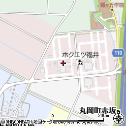 ホクエツ福井福井工場周辺の地図