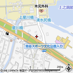 埼玉県熊谷市上之988-2周辺の地図