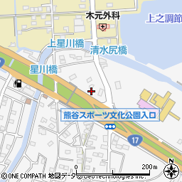 埼玉県熊谷市上之988周辺の地図