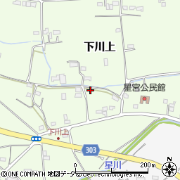 埼玉県熊谷市下川上1383-2周辺の地図