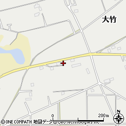 茨城県鉾田市大竹1480-11周辺の地図