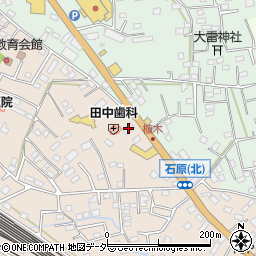 トイレつまり解決・水の生活救急車　熊谷市エリア専用ダイヤル周辺の地図