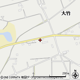 茨城県鉾田市大竹1480周辺の地図