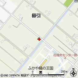埼玉県深谷市櫛引39周辺の地図