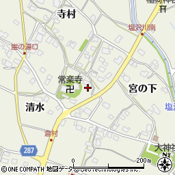 長野県松本市内田2110-1周辺の地図