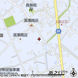 埼玉県深谷市折之口81周辺の地図