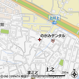 埼玉県熊谷市上之1186周辺の地図