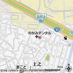 埼玉県熊谷市上之1185-11周辺の地図