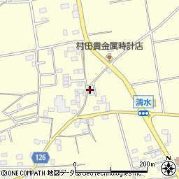 茨城県古河市東山田3677周辺の地図