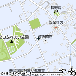 埼玉県深谷市折之口158周辺の地図