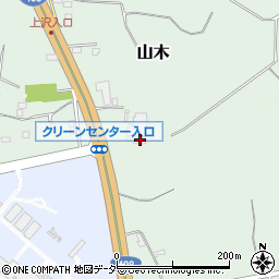 茨城県つくば市山木966周辺の地図