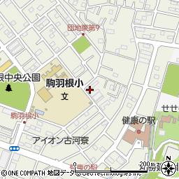 積水ハウス株式会社　関東工場駒羽根寮周辺の地図