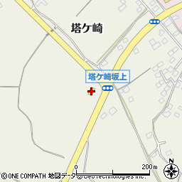 セブンイレブン鉾田塔ヶ崎店周辺の地図